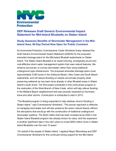 DEP Releases Draft Generic Environmental Impact Statement for