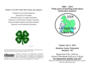 Thanks to the 2005 Youth Plant Science Day sponsors: