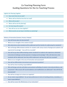 Guiding Questions for Co