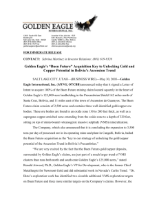 2003_05_30_geii - Golden Eagle International, Inc.