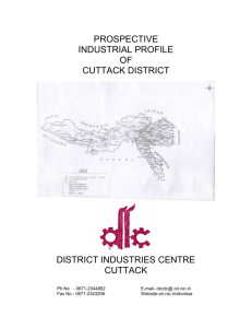 industrial culture of cuttack district