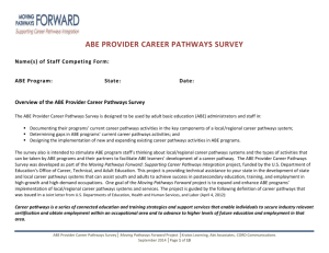 Career Pathways Survey