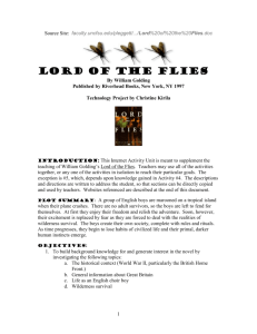 Lord of the Flies - New Rochelle High School