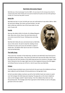 ned kelly information report Angus