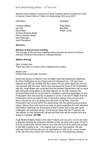 Minutes of the Kilfinan Community Forest Company Board of
