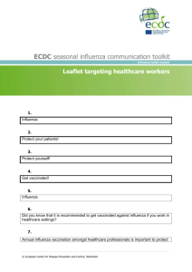 Flu-toolkit-leaflet-healthcare-worker-with-notes