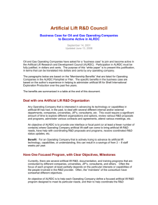 Artificial Lift R&D Council