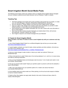 Social media - Irrigation Association