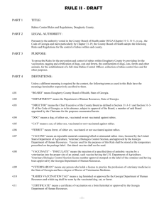 Rule II Amendment (Revised Oct 07)