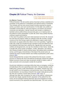 Part VI Political Theory