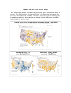 Mapping from the Census Bureau Website