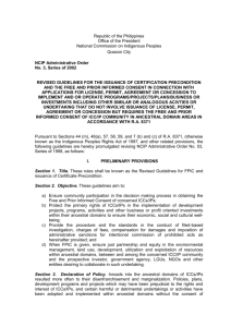 iii. memorandum of agreement - Philippine Mining Almanac Imaginet