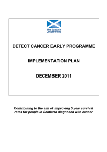 Detect Cancer Early Programme