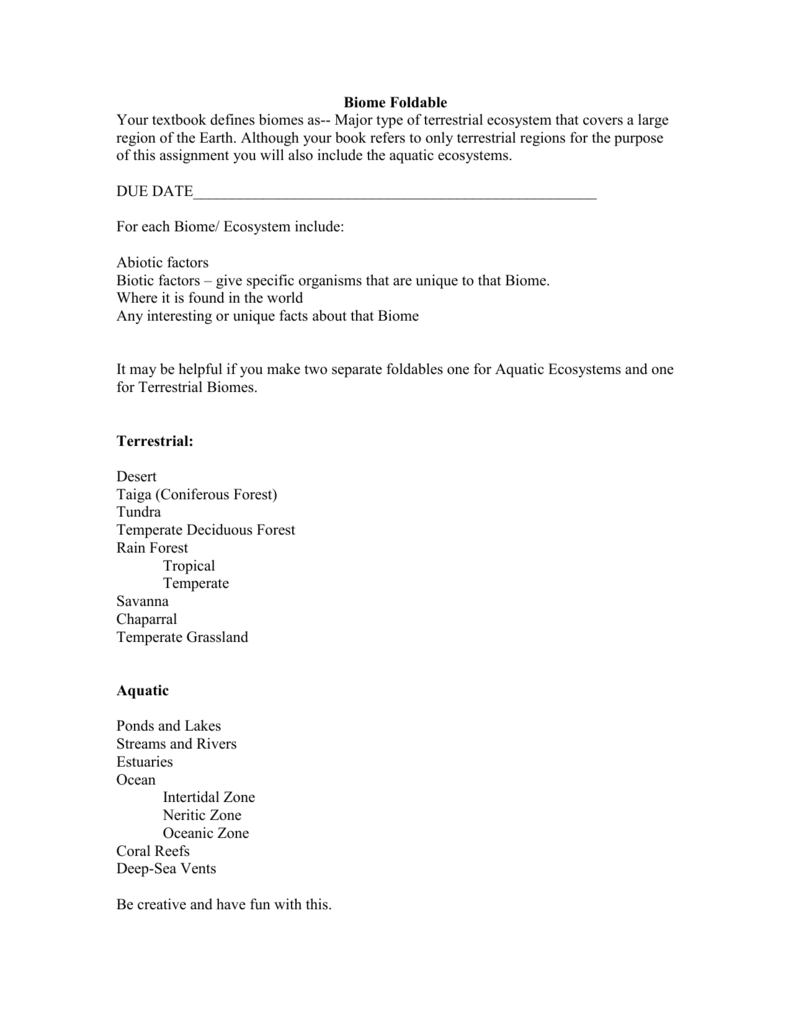 Biomes And Aquatic Ecosystems Answer Key Telegraph