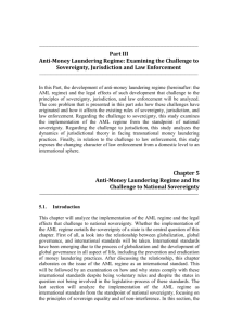 Chapter 5- Anti-Money Laundering and State Sovereignty