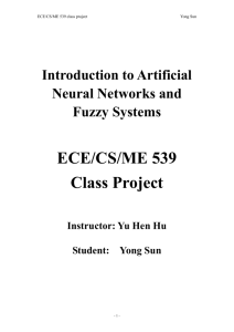 Introduction to Artificial Neural Networks and Fuzzy