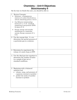 Molarity Problems Worksheet