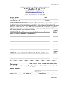 Form 12: Reinstatement Application
