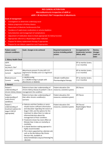 Red Clinical Action Plan - Kidney Health Australia