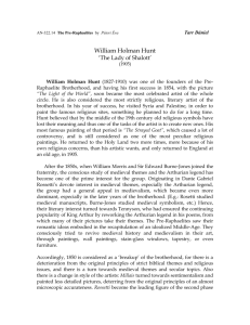 W.H.Hunt : The Lady of Shalott