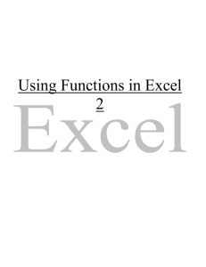 Using functions -2
