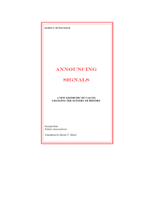 Announcing Signals - Ramón Pascual Muñoz Soler