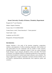Soran University–Faculty of Science, Chemistry Department