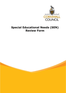 Lewis` Education, Health and Social Care Plan