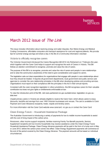 volume 10 - March 2012 - Department of Human Services