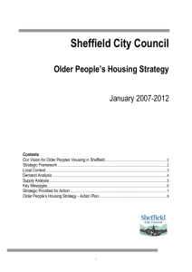 Older People`s Housing Strategy