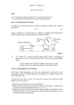 Fluid Power Practice Problems