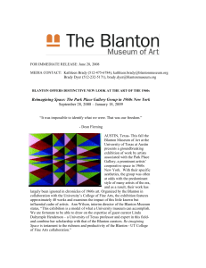 Press Release - Blanton Museum of Art