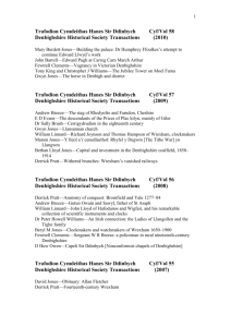 Denbighshire Historical Society Transactions (2010)