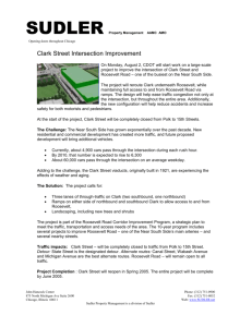 Clark Street Intersection Improvement