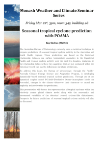 Monash Weather and Climate Seminar Series