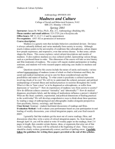 Madness and Culture - Society for Medical Anthropology