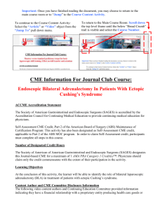 CME Information For