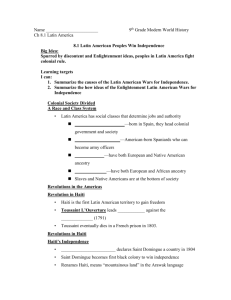 Ch. 8 Guided Notes - Hillsboro City Schools
