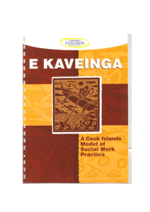 E Kaveinga: A Cook Island Model of Social