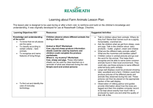 Lesson plan - Countryside Classroom