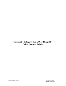 Netiquette - Community College System of New Hampshire