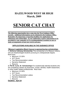 March Senior Cat Chat - Hazelwood School District