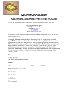 INQUIRER_APPLICATION - Brothers and Sisters of Penance