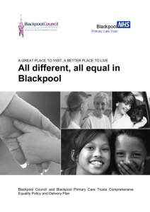Blackpool Council is proud of its diverse population