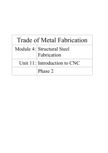 Constructional Features of CNC Machines