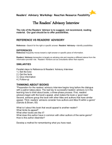 reference vs readers` advisory