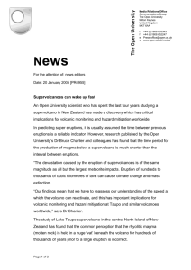OU Media Release - The Open University