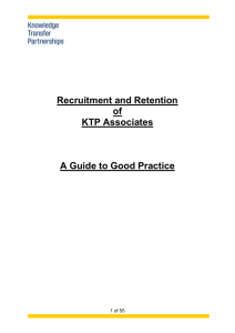 KTP Associate Recruitment Process