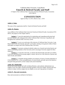 CSULB ERFAS Constitution - California State University, Long Beach