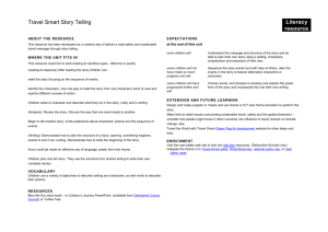 Travel Smart Story Telling - Derbyshire County Council